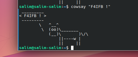 🐮 Joyeuses Pâques ! Et si on parlait de cowsay, la vache cachée dans votre terminal ?